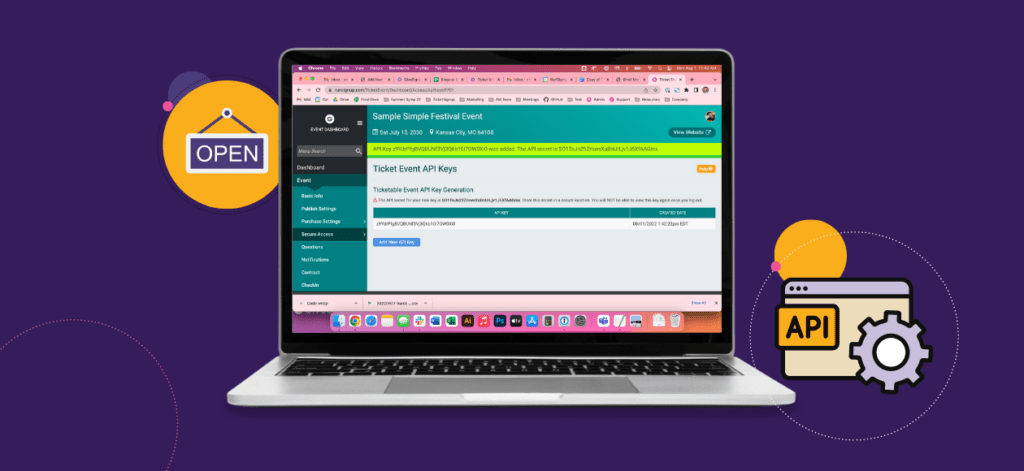 Ticket Information Collection Fields Added to API - TicketSignup