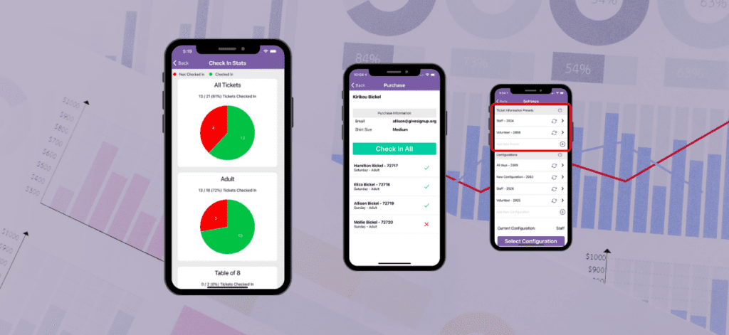 Tickets App for CheckIn: Custom Questions and Stats - TicketSignup