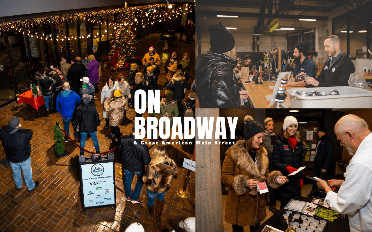 On Broadway Winter Wine and Beer Walk event