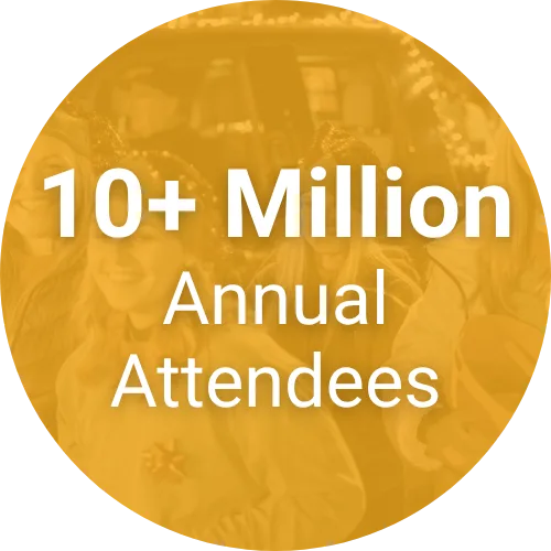 10+ Million Annual Attendees