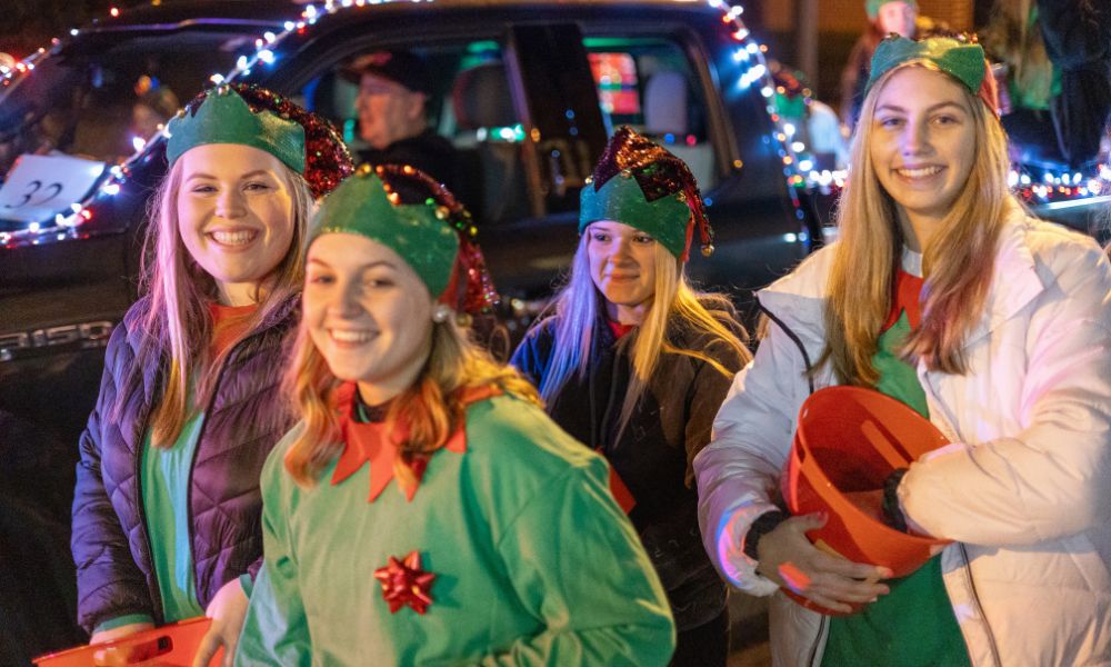 Holiday lights shows