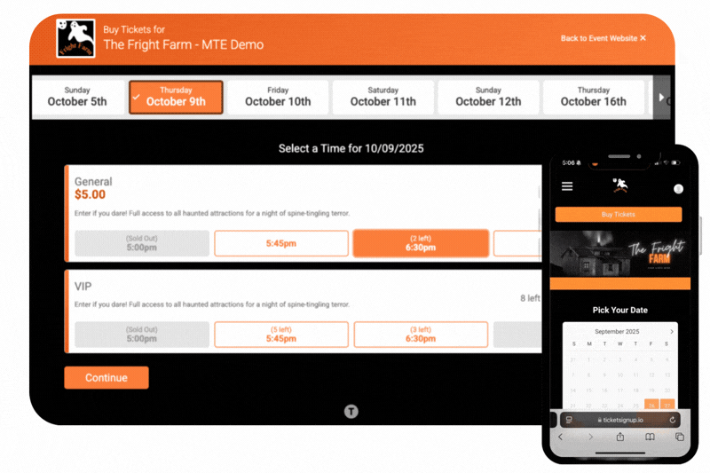 Fast purchase to sell haunt tickets online.