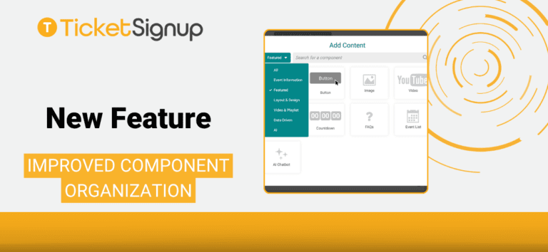 New Feature: Improved Component Organization in Website Builder