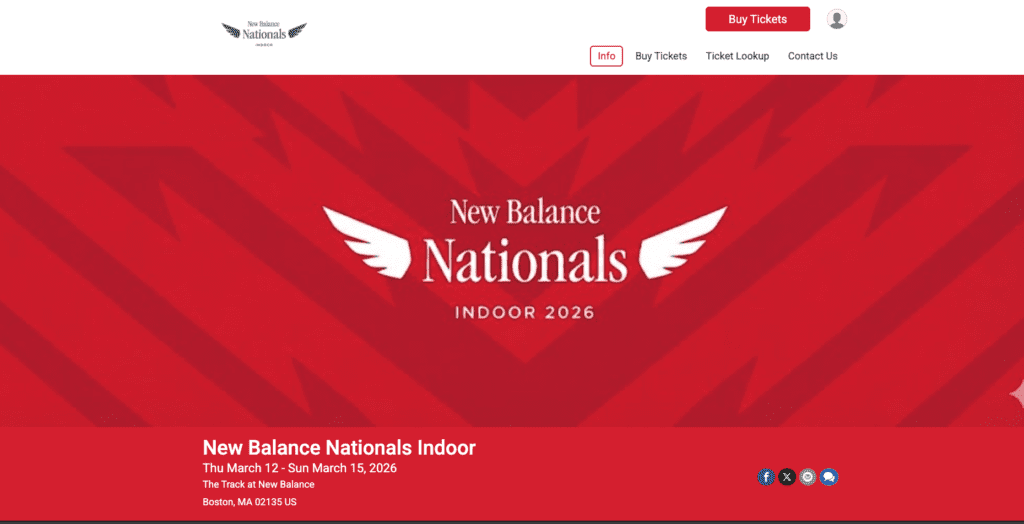 New Balance Nationals banner